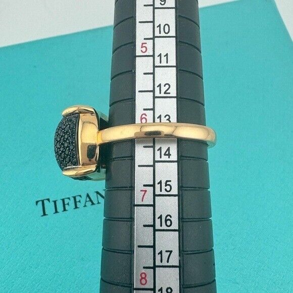 Tiffany & Co. 18k Spinel Sugar Stack Ring by Paloma Picasso in Rose Gold Size 6