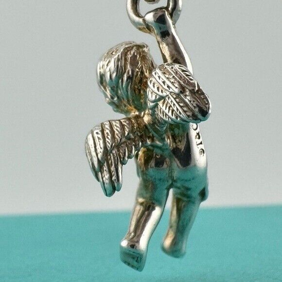 Tiffany & Co. Cherub Angel Charm in Sterling Silver - Retired Design