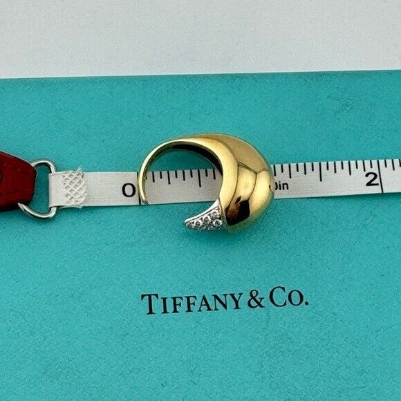 RARE Vtg. Peretti Tiffany & Co. Claw Talon Ring in 18k with Platinum & Diamonds