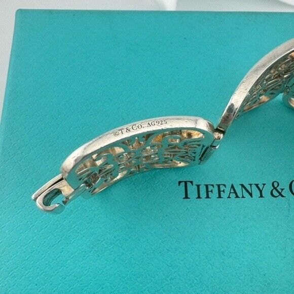RARE Tiffany & Co. Enchant Filigree Wrap Bracelet in Sterling Silver