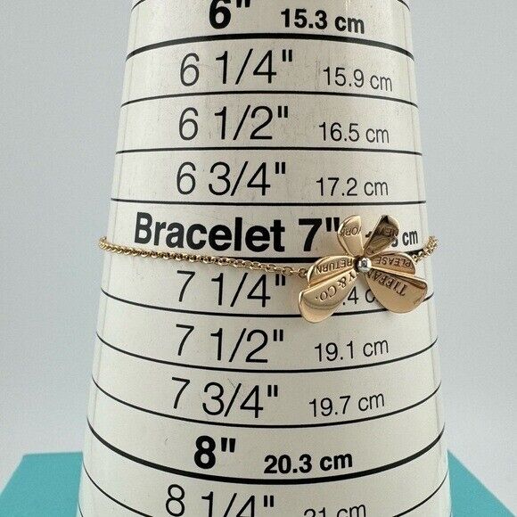 Tiffany & Co. Love Bugs Butterfly Bracelet 18k Rose Gold