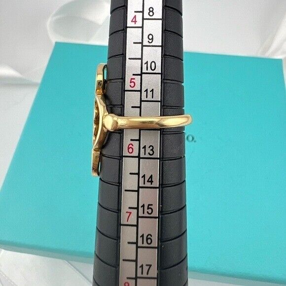 Tiffany & Co. 18k Yellow Gold Paloma Picasso Venezia Quardruplo Ring Size 5.5