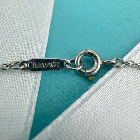 Tiffany & Co. Fireworks Platinum Tahitian Pearl & Diamond Pendant Necklace 18"
