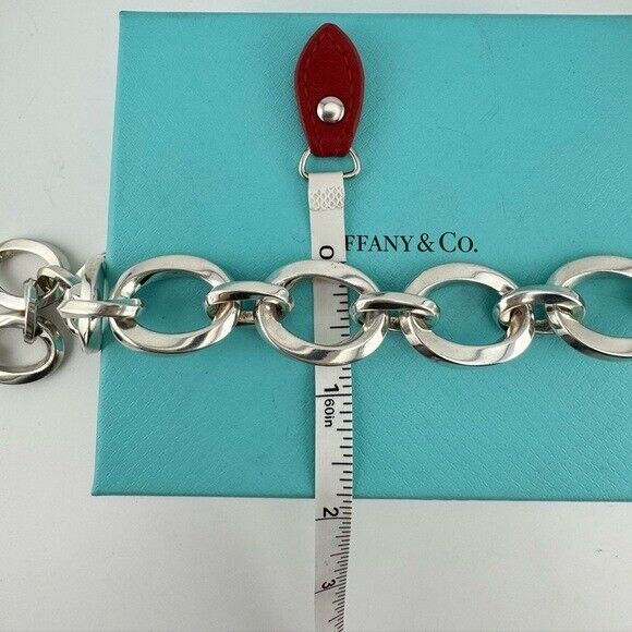 Tiffany & Co. Vintage Twisted Link Necklace Sterling Silver