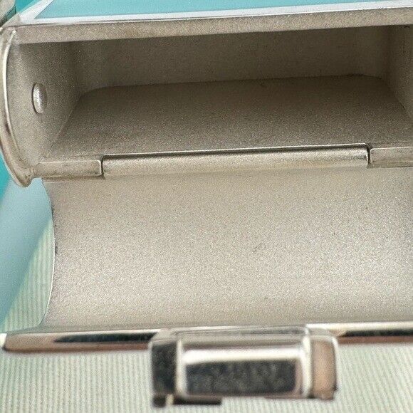 RARE Tiffany x FENDI Pico Baguette Charm in Silver Tiffany Blue Enamel Finish