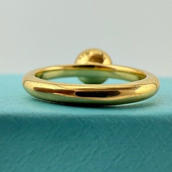 Tiffany & Co. 8mm Hardwear Ball Ring in 18k Yellow Gold, Retired