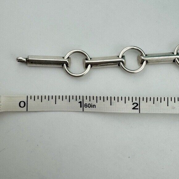 RARE Tiffany & Co. Tenderness Heart Bar Station Collar Necklace Sterling Silver