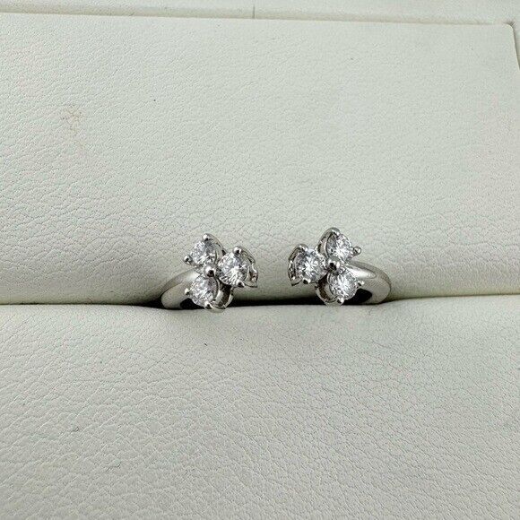 Retired Tiffany & Co. Aria Diamond Open Ring in Platinum