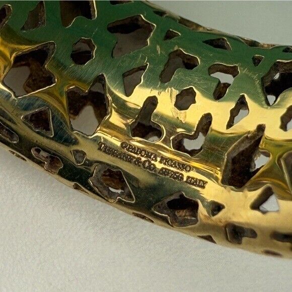 RARE Tiffany & Co. 18k Marrakesh Wide Ring by Paloma Picasso 8g