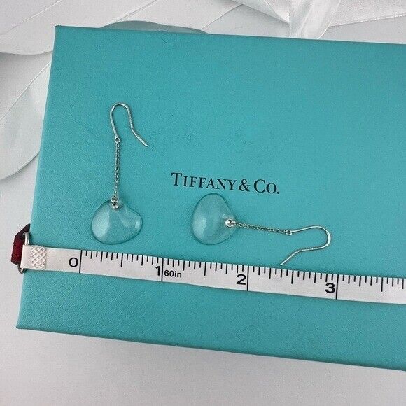 RARE Tiffany & Co. Elsa Peretti Cat Island Shell Rock Crystal Silver Earrings