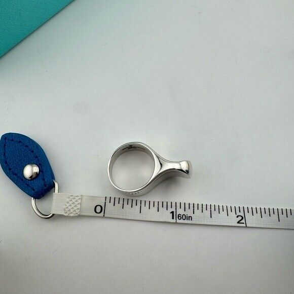 Vintage Tiffany & Co. Elsa Peretti Freeform Sculptural Sterling Silver Ring
