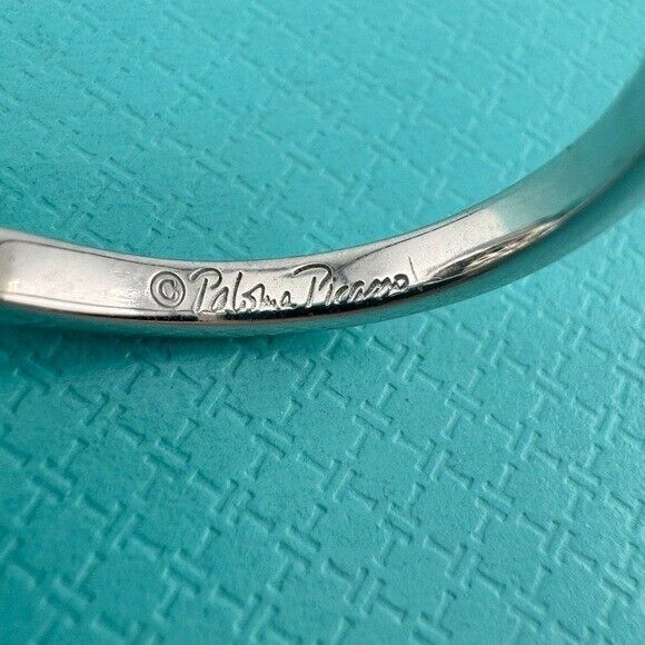 RARE Tiffany & Co. Blue Sapphire Sugar Stack Ring 18k White Gold