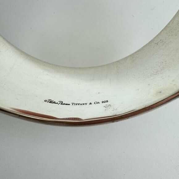 RARE Tiffany & Co. Zellige Geometric Deco Enamel Bangle Bracelet Paloma Picasso