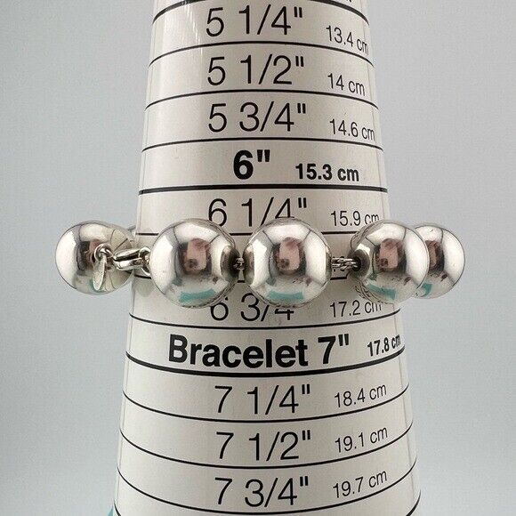 Tiffany & Co. 14mm HardWear Ball Bracelet Sterling Silver Retired