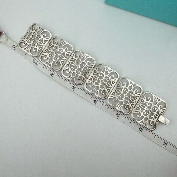 RARE Tiffany & Co. Enchant Filigree Wrap Bracelet in Sterling Silver