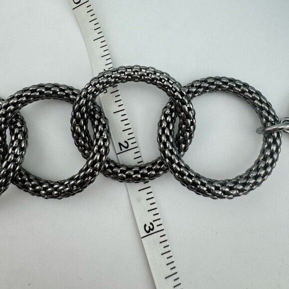RARE Tiffany & Co. Mesh Toggle Bracelet by Paloma Picasso Sterling Silver